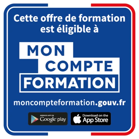 Cette offre de formation est éligible à Mon Compte Formation