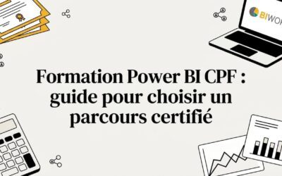 Formation Power BI CPF : guide pour choisir un parcours certifié