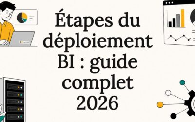 Étapes du déploiement BI : guide complet 2026