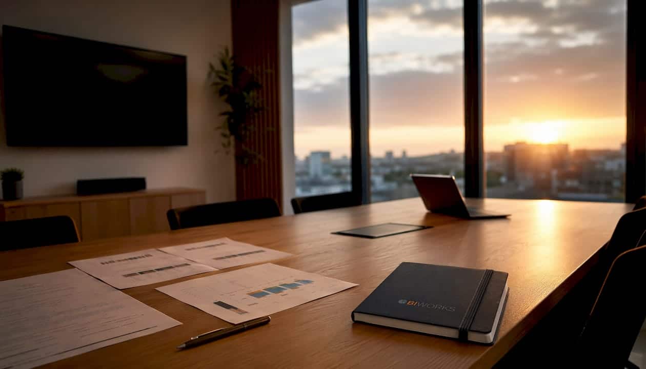 Espace de travail moderne équipé pour l’analyse de données avec Microsoft Fabric